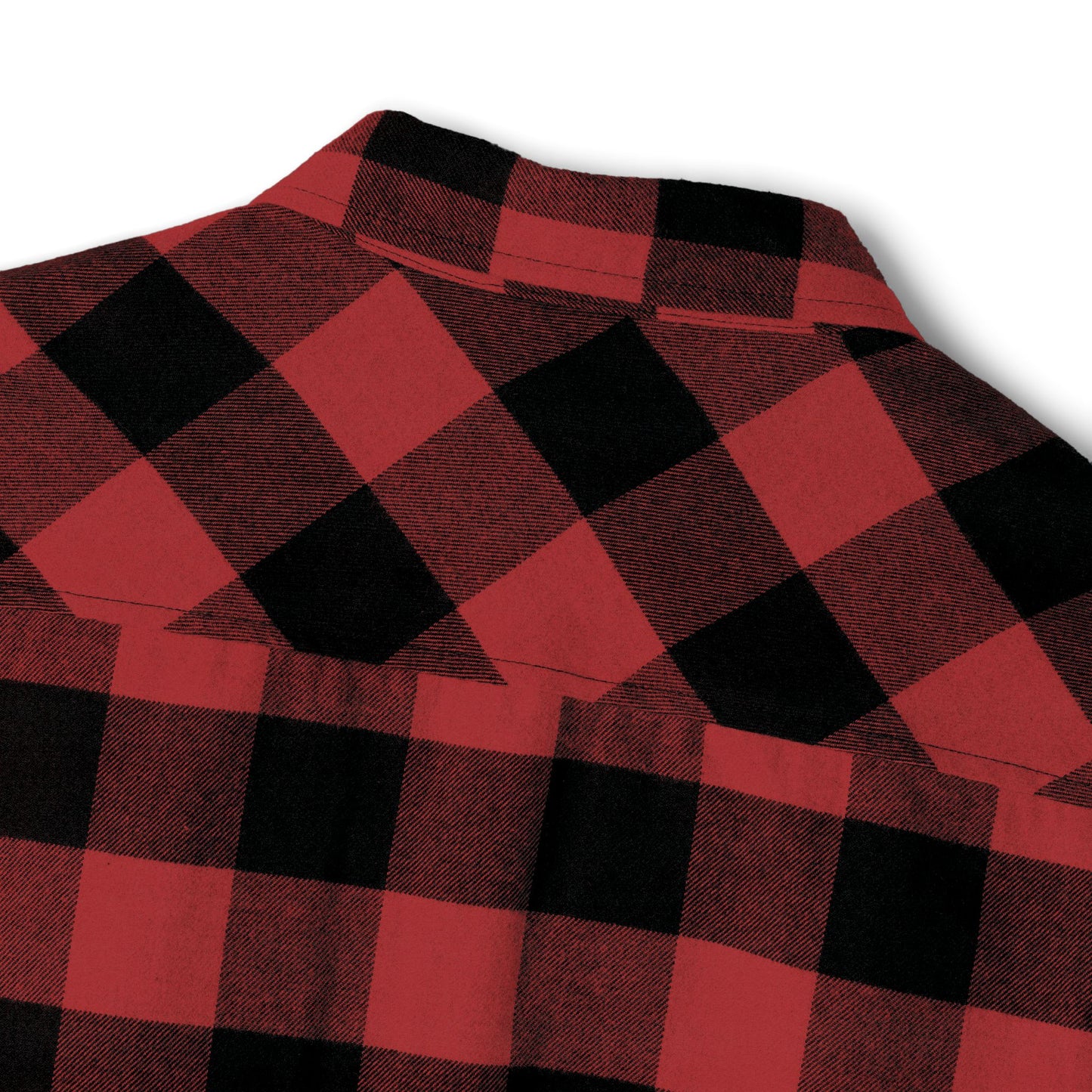 Unisex Flannel Shirt LOGO Red