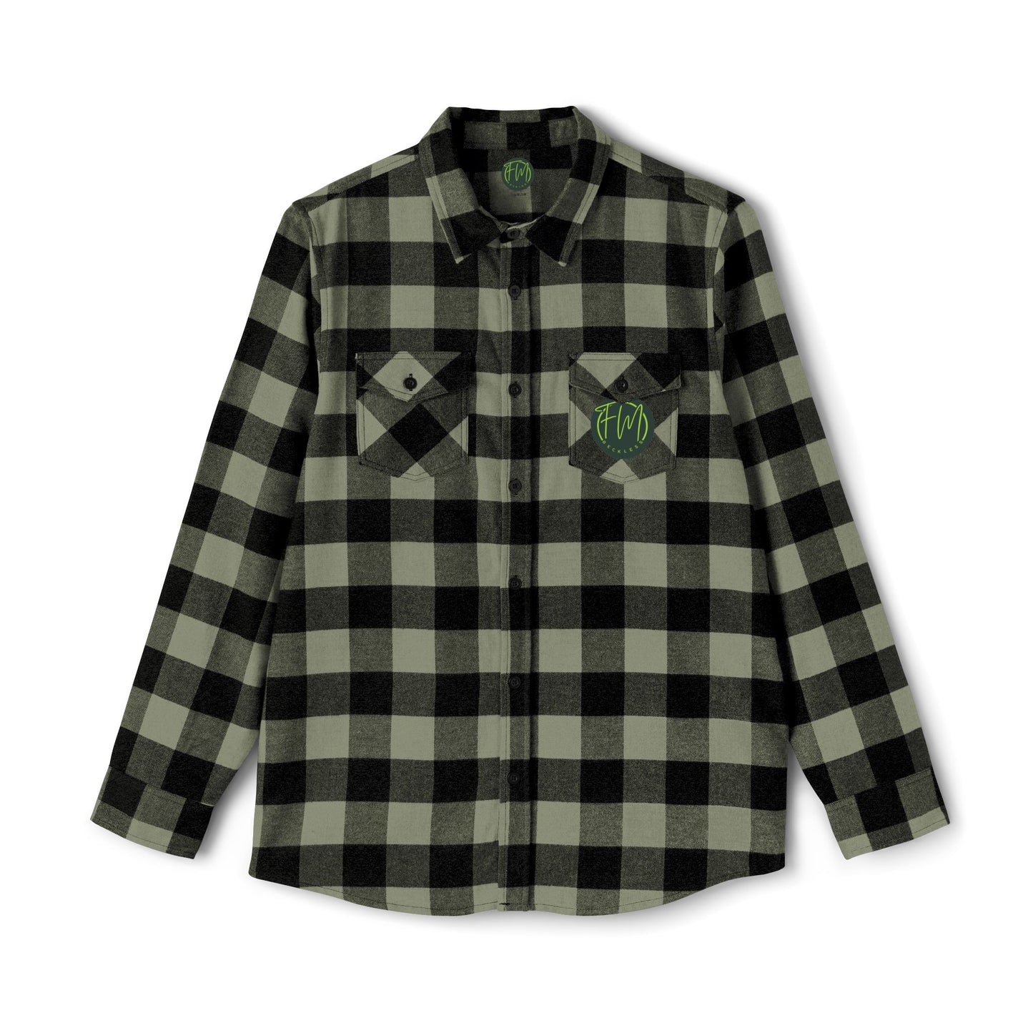 Unisex Flannel Shirt Green