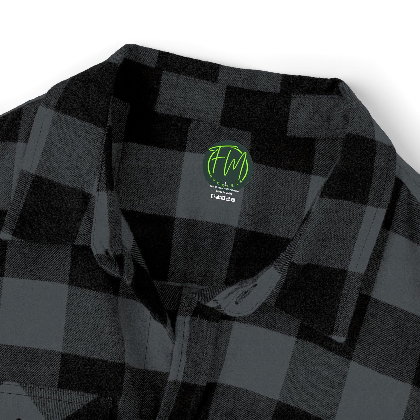 Unisex Flannel Shirt LOGO