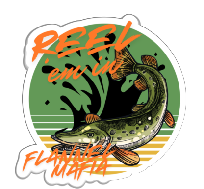 REEL EM IN - sticker