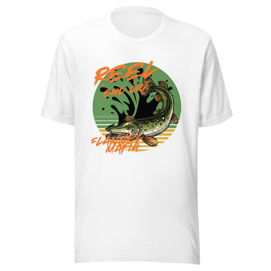 REEL EM IN t-shirt